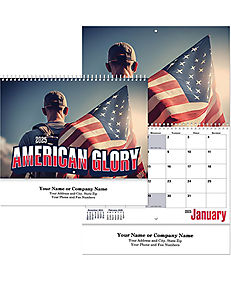 Promotional Wall Calendars: American Glory Spiral Wall Calendar